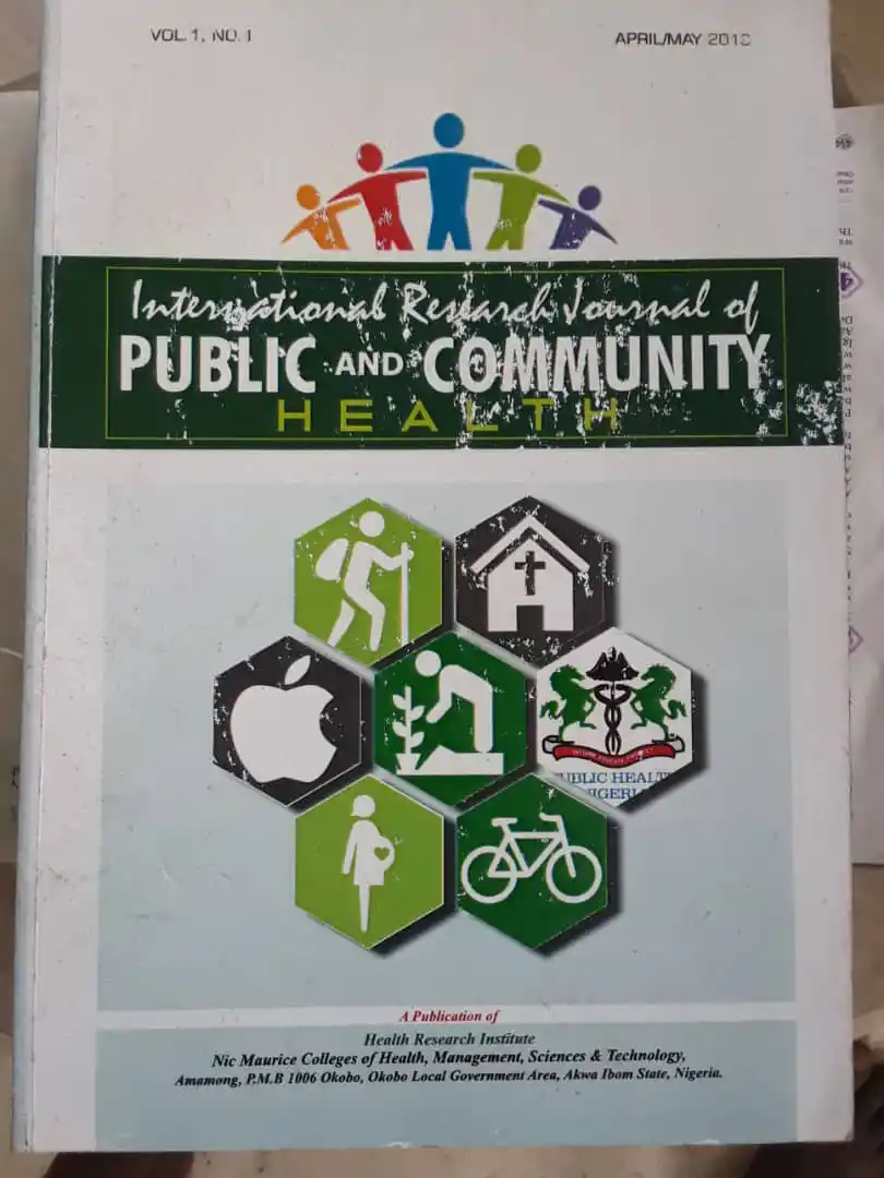 international journal of public and community health